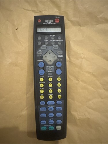 Denon 899 remote control - rc-899,