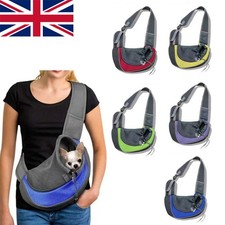 Carrier Bag Sling Mesh Backpack Pet Dog Cat Puppy Comfort Travel Tote Shoulder
