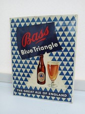 Bass Blue Triangle Showcard