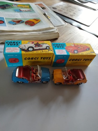 Corgi 242 240 fiat - corgi,