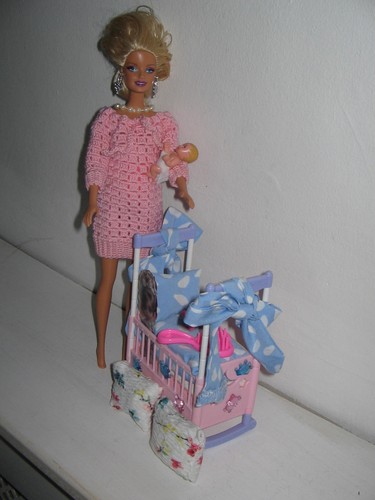 Barbie happy family pregnant - barbie,