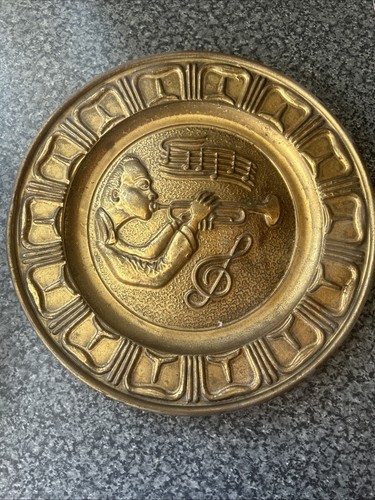 Vintage embossed brass - vintage, jazz