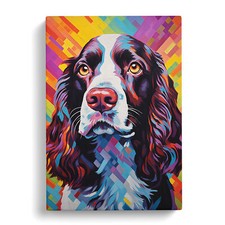 English Springer Spaniel Op No.3 Canvas Wall Art Print Framed Picture Home Decor