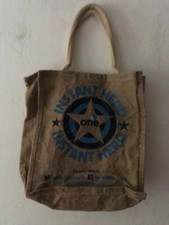 World Duty Free Jute Tote Shopper Reusable Shopping Bag Small