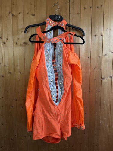 Orange sewlows pairs dance - orange,