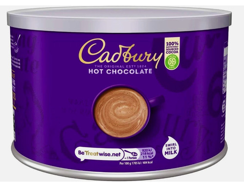 Cadbury hot chocolate - chocolate, powder