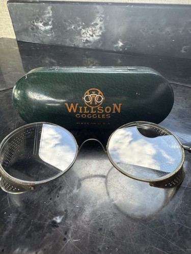 Antique willson goggles - willson,