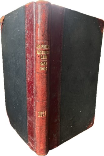 1924 vintage ledger accounts - 1924,