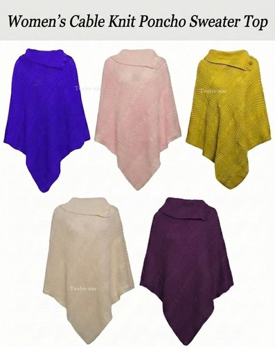 Women ladies cable knit - women's,
