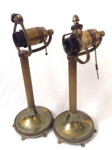 Solid brass desk lamps - brass,