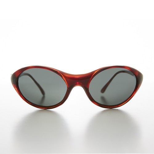 Brown bug eye goggle - eye, wrap
