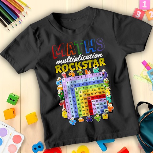 Kids multiplication rockstar - kids,