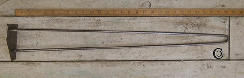 Antique iron hairpin leg - iron,