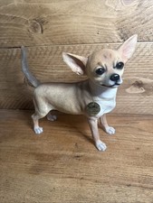 Large Leonardo Chihuahua Resin Figure