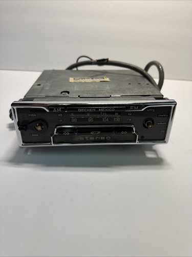 Becker mexico cassette - cassette, fm