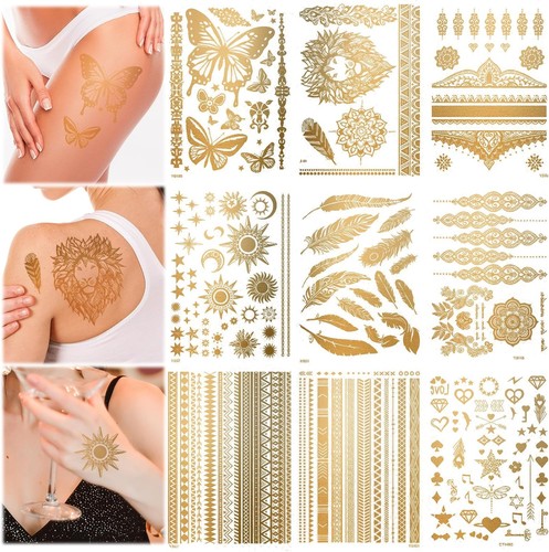 Sheets gold temporary - 9,