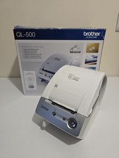 Brother QL-500 Professional Thermal Label Printer White Silver Brand New Boxed 
