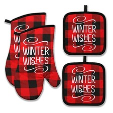 Red black check buffalo - check,