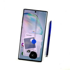 Samsung Galaxy Note10 SM-N970F/DS 256GB Aura Glow Unlocked Dual SIM Smashed 646