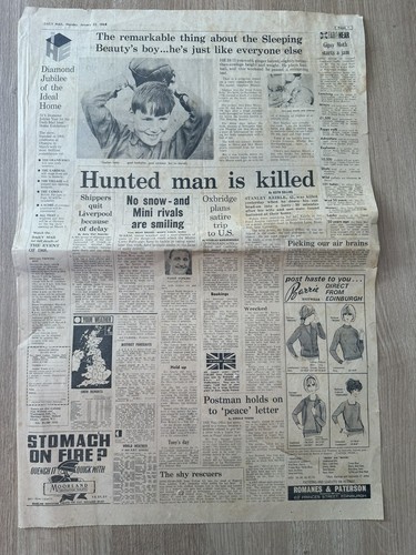 Vintage daily mail - daily, january