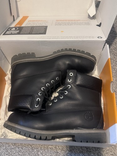 Timberland men black leather - men's,