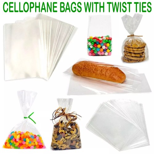 100 clear cellophane - cellophane, sweet