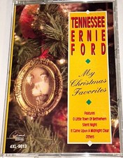 Tennessee Ernie Ford My Christmas Favorites Holiday Music Cassette 1F44
