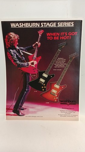 Washburn stage series 1983 - washburn,