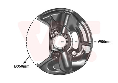 Splash panel brake disc - splash,