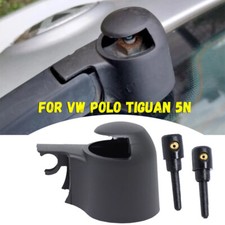 Rear Wiper Arm Rocker Bolt Cover Cap Washing Water Nozzle For VW Polo Tiguan 5N