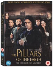 The Pillars of the Earth DVD (2010) Ian McShane cert 15 3 discs Amazing Value