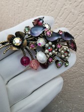 Miriam Haskell Unsigned Brooch