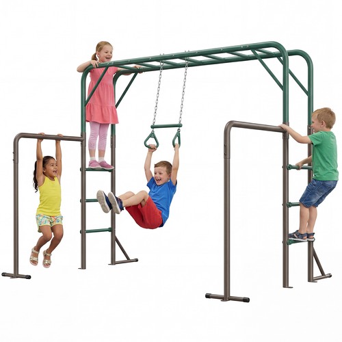 Monkey bar set with gymnastics - with,