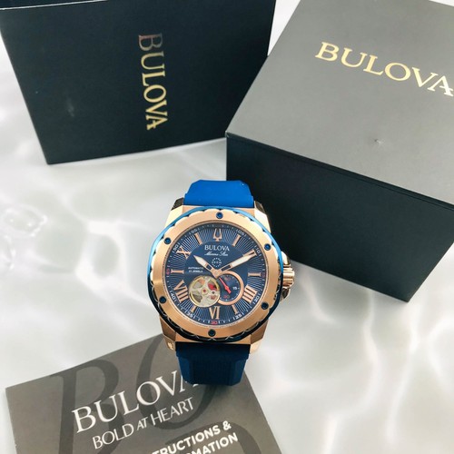 Bulova marine star 98a227 blue - bulova,