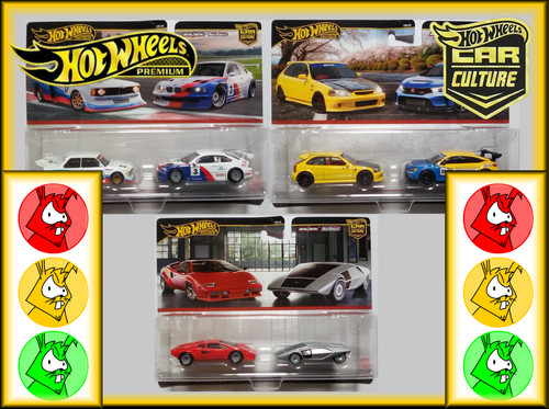 Hot wheels premium twin packs - premium,