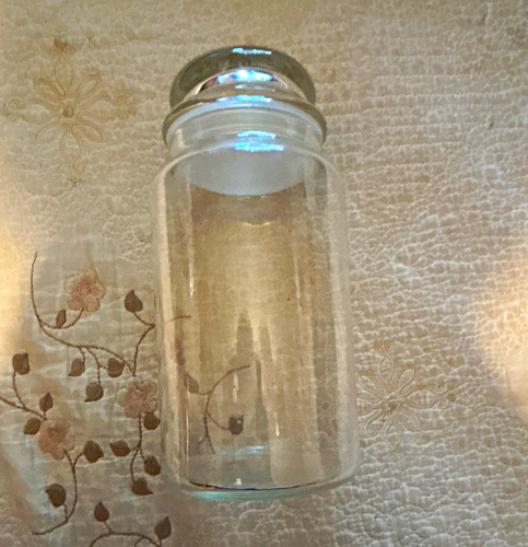Clear glass cylinder - cylinder, storage