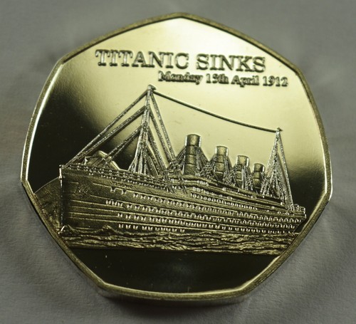 Rms titanic sinks fine - , silver