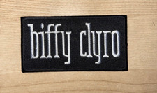 10 x 5 cm  Biffy Clyro Embroidered Patch sew iron on Patch - jackets Shirt
