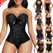Gothic Women Lace up Corset