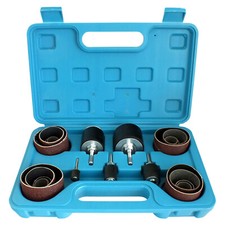 26pc Drum Sander Set 80 + 120 Grit 13mm - 50mm Power Drill Sanding Sleeves Kit