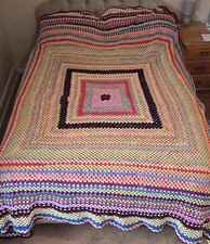 Granny Afghan Blanket Large