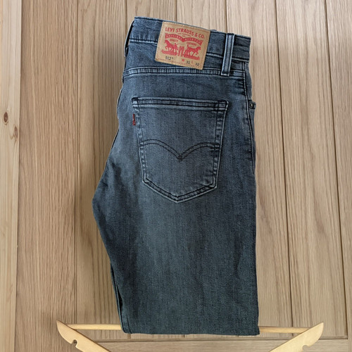 Levi 512 men - grey, denim