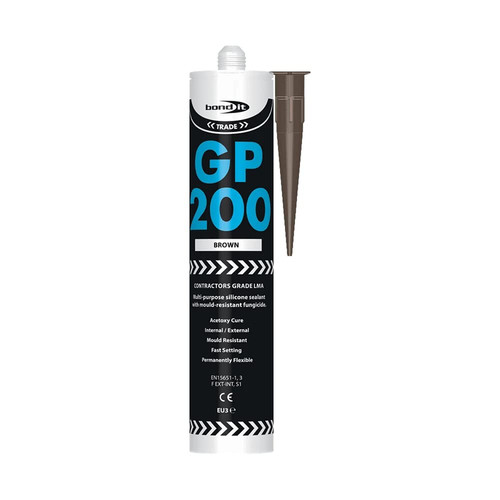 Silicone sealant brown bond - brown,