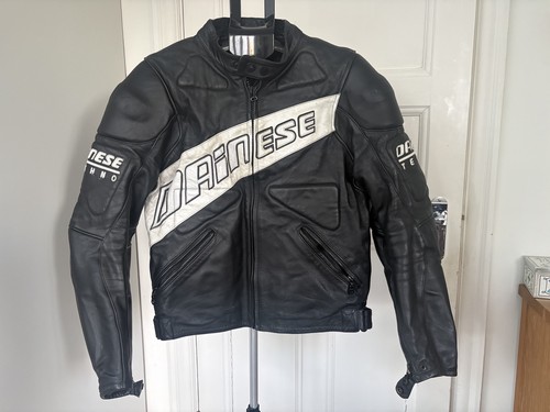 Dainese black leather piece - leather,