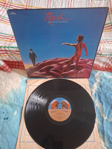 Rush hemispheres orig - hemispheres, 1st