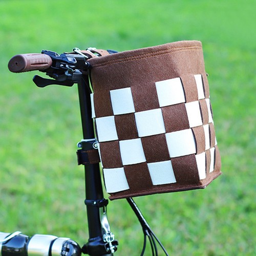 Felt bike basket front - felt,