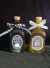 Witches Brew Bottles Set of 2