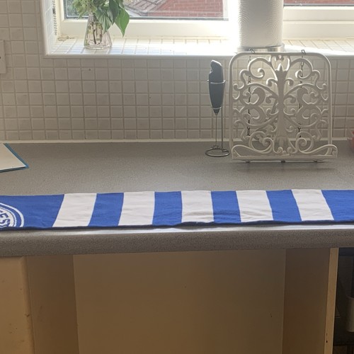 Leicester city football scarf - city,