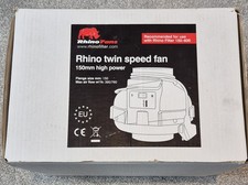 Rhino Twin Speed In-Line Fan
