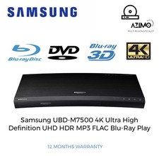 Samsung UBD-M7500 4K Ultra High Definition UHD HDR MP3 FLAC Blu-Ray Play RR